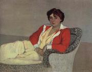 Felix Vallotton The Red Cardigan china oil painting reproduction